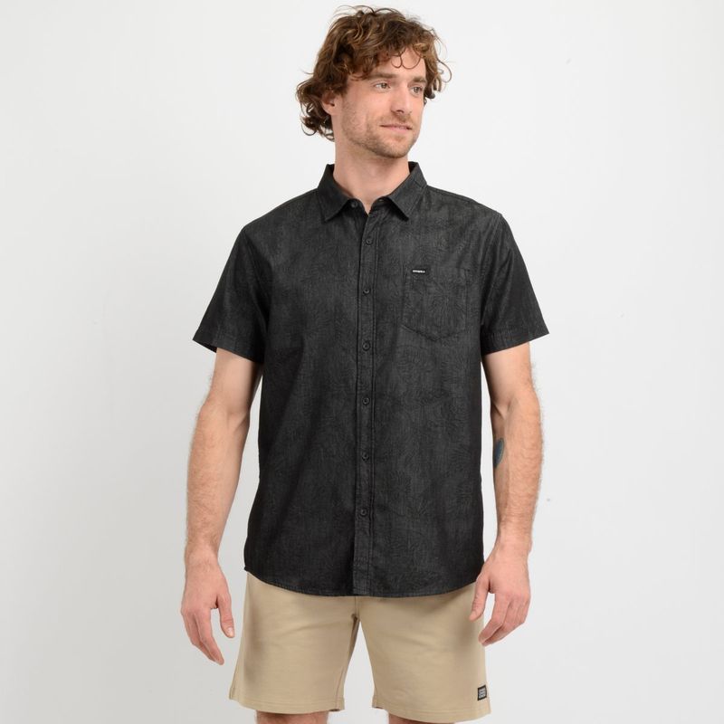 O'NEILL - CAMISA MANGA CORTA PERSON  GRIS