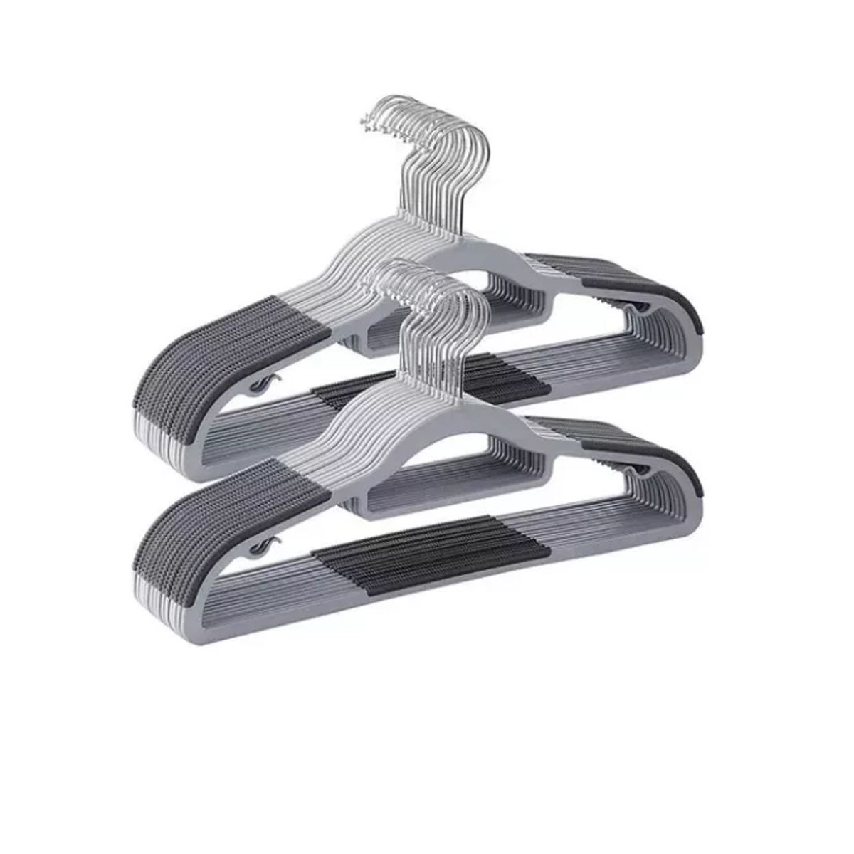 GENERICO - Pack 30 Colgadores Ganchos Perchero Plastica De Ropa