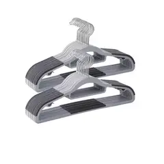 GENERICO - Pack 30 Colgadores Ganchos Perchero Plastica De Ropa