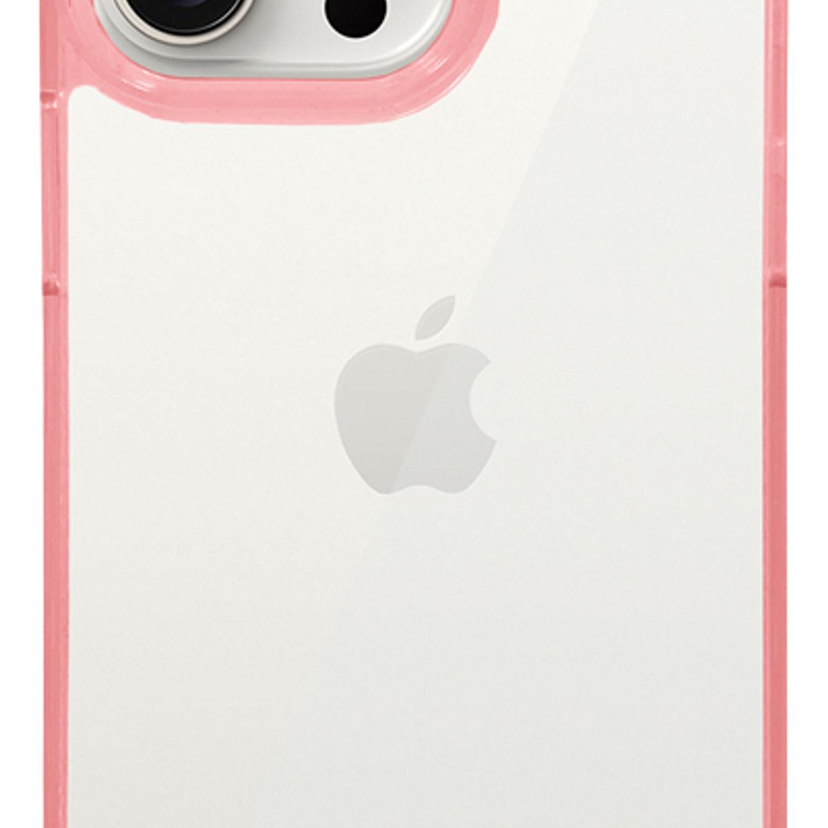 GENERICO - Carcasa Funda Silicona Clear Para iPhone 16 Pro Max Rosa