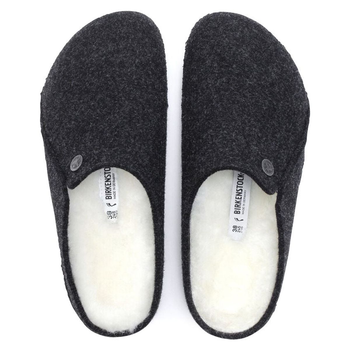 BIRKENSTOCK - Pantuflas Zermatt Sheepskin Anthracite Birkenstock