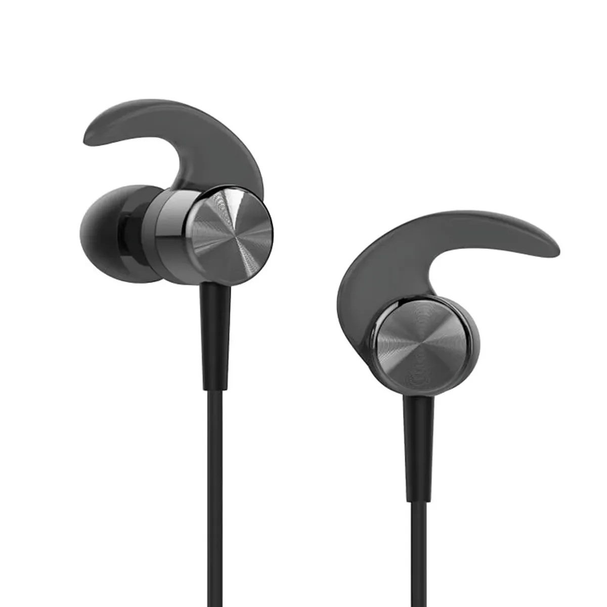 OEM - AUDIFONO DHH-3114 IN EAR METALICO NEGRO_