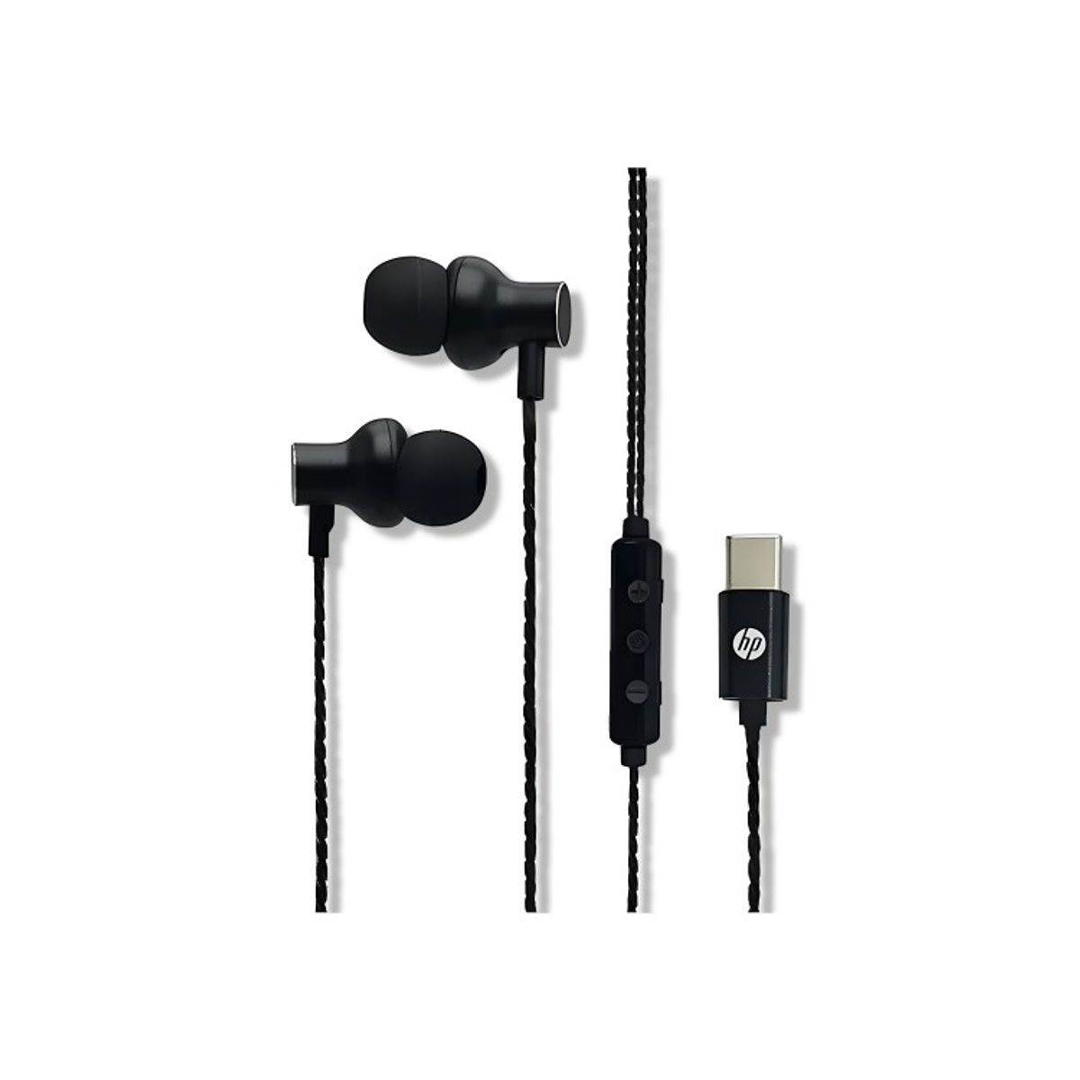 OEM - AUDIFONO DHH-1127 NEGRO IN EAR CONEXION USB-C