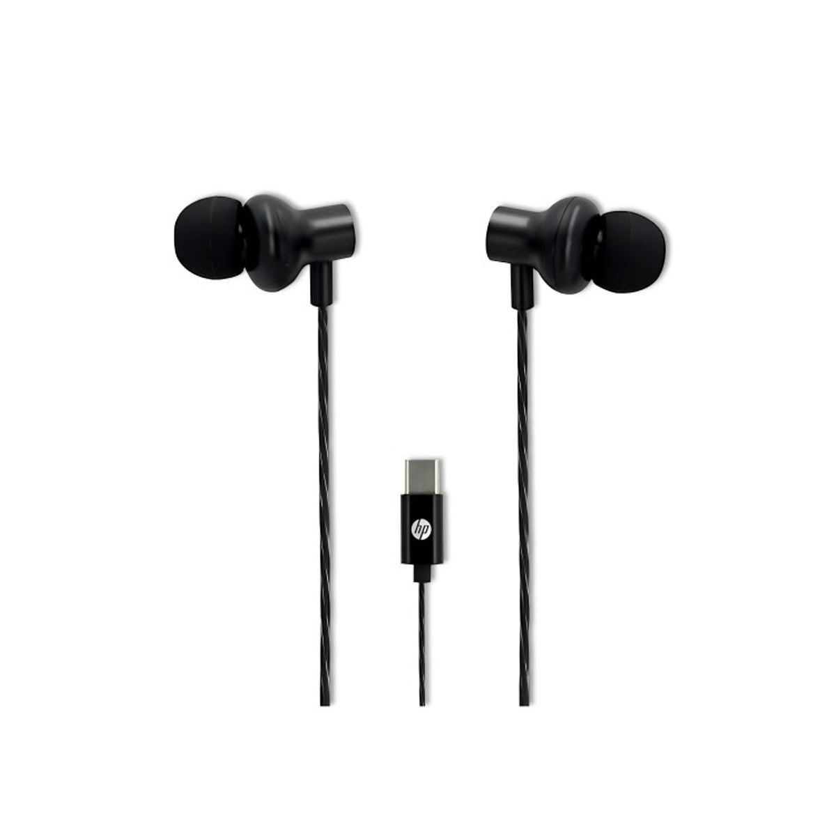 OEM - AUDIFONO DHH-1127 NEGRO IN EAR CONEXION USB-C