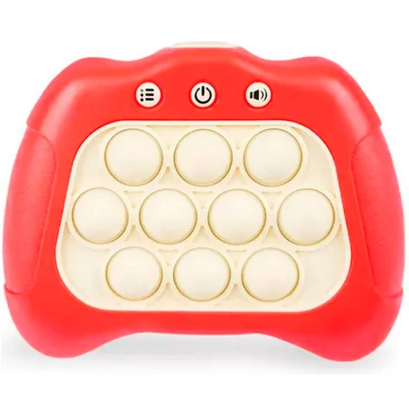 GENERICO - Juego Pop It Sensoriales Para Niños Antiestres Rojo