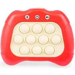 GENERICO - Juego Pop It Sensoriales Para Niños Antiestres Rojo