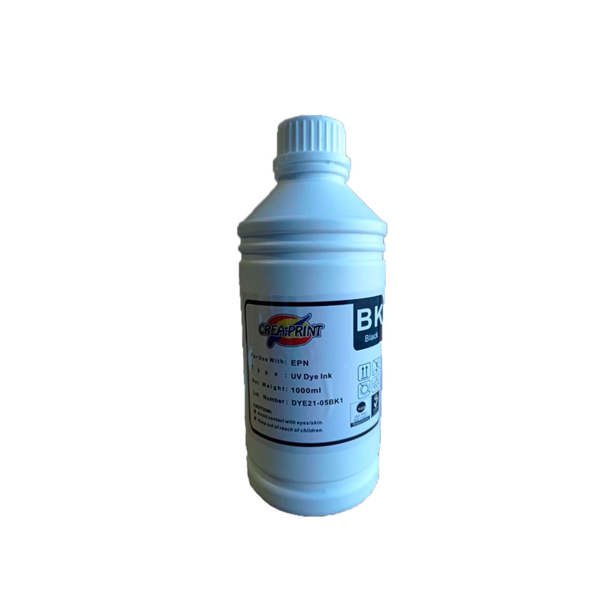 CREA PRINT - Tinta Creaprint Dye 1000 Ml Negra