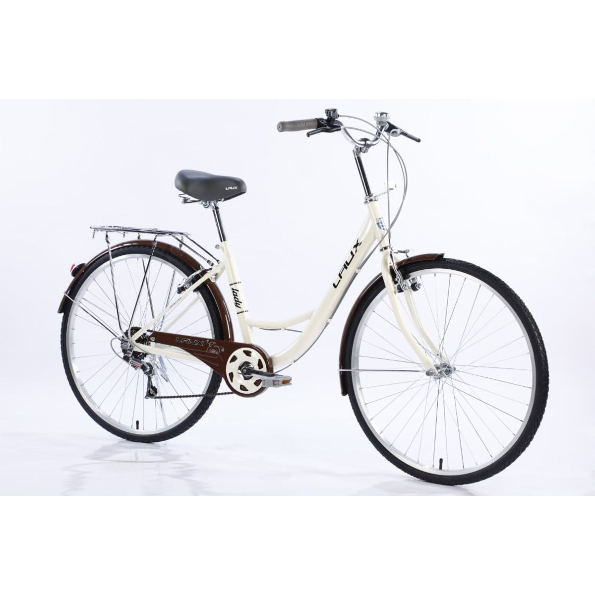 LAUX - BICICLETA  ARO 26 LAUX LADY COLOR WHITEBROWN