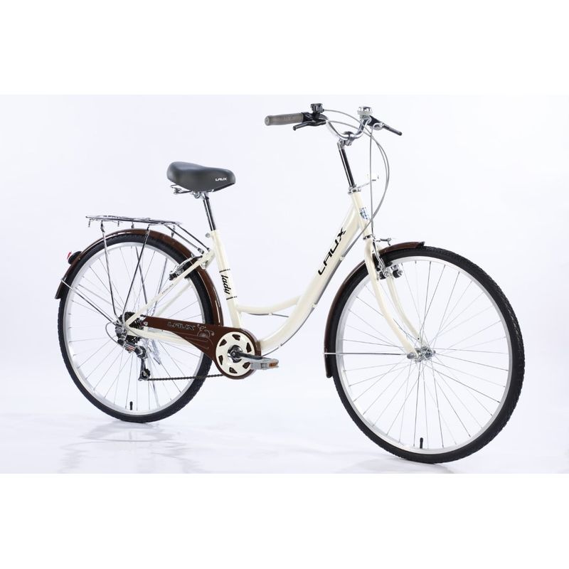 LAUX - BICICLETA  ARO 26 LAUX LADY COLOR WHITEBROWN