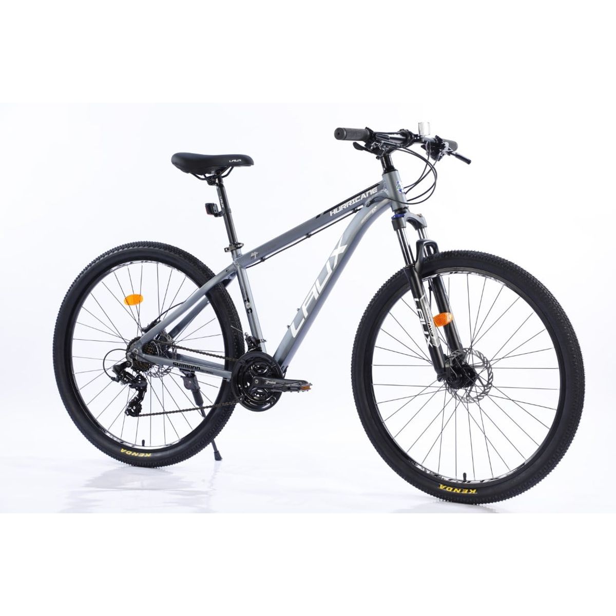 LAUX - BICICLETA MTB  29" LAUX HURRICANE 24 VELOCIDADES  MATTE GRAY/BLACK