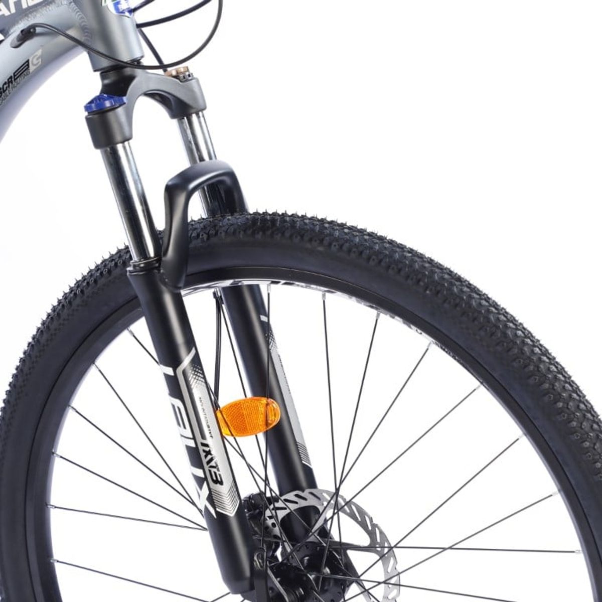 LAUX - BICICLETA MTB  29" LAUX HURRICANE 24 VELOCIDADES  MATTE GRAY/BLACK