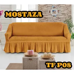 GENERICO - Funda de sillon tipo turco 3 cuerpo