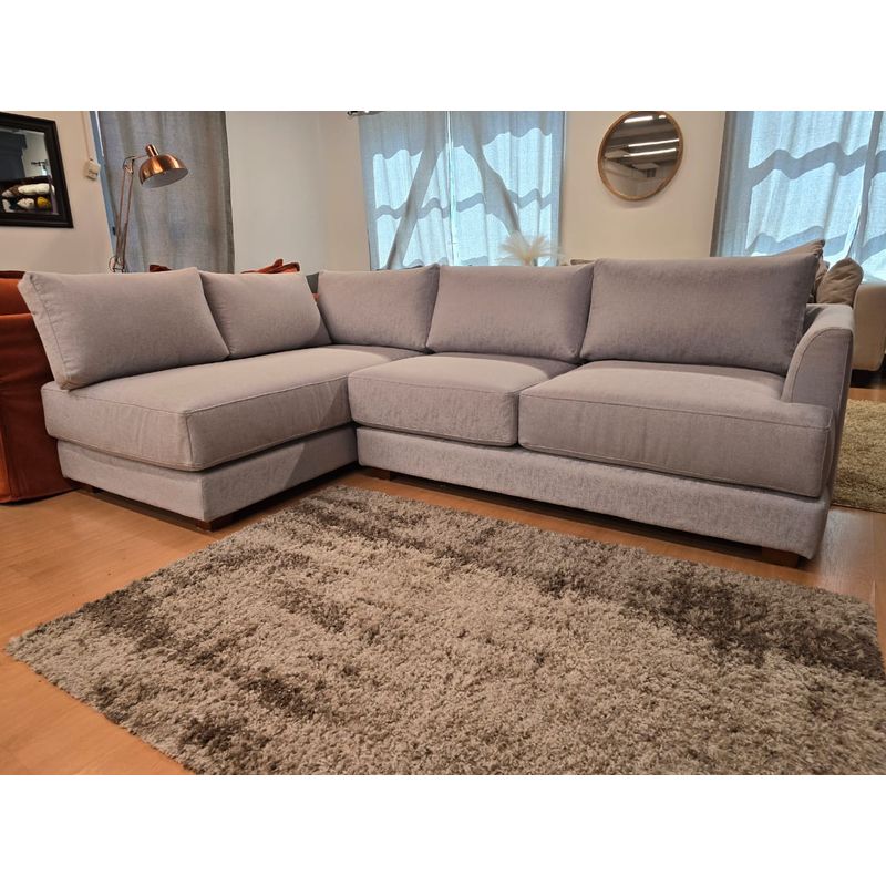 MUEBLES BAIRES - Sofa West 5 cuerpos GRIS