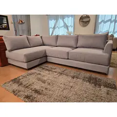 MUEBLES BAIRES - Sofa West 5 cuerpos GRIS