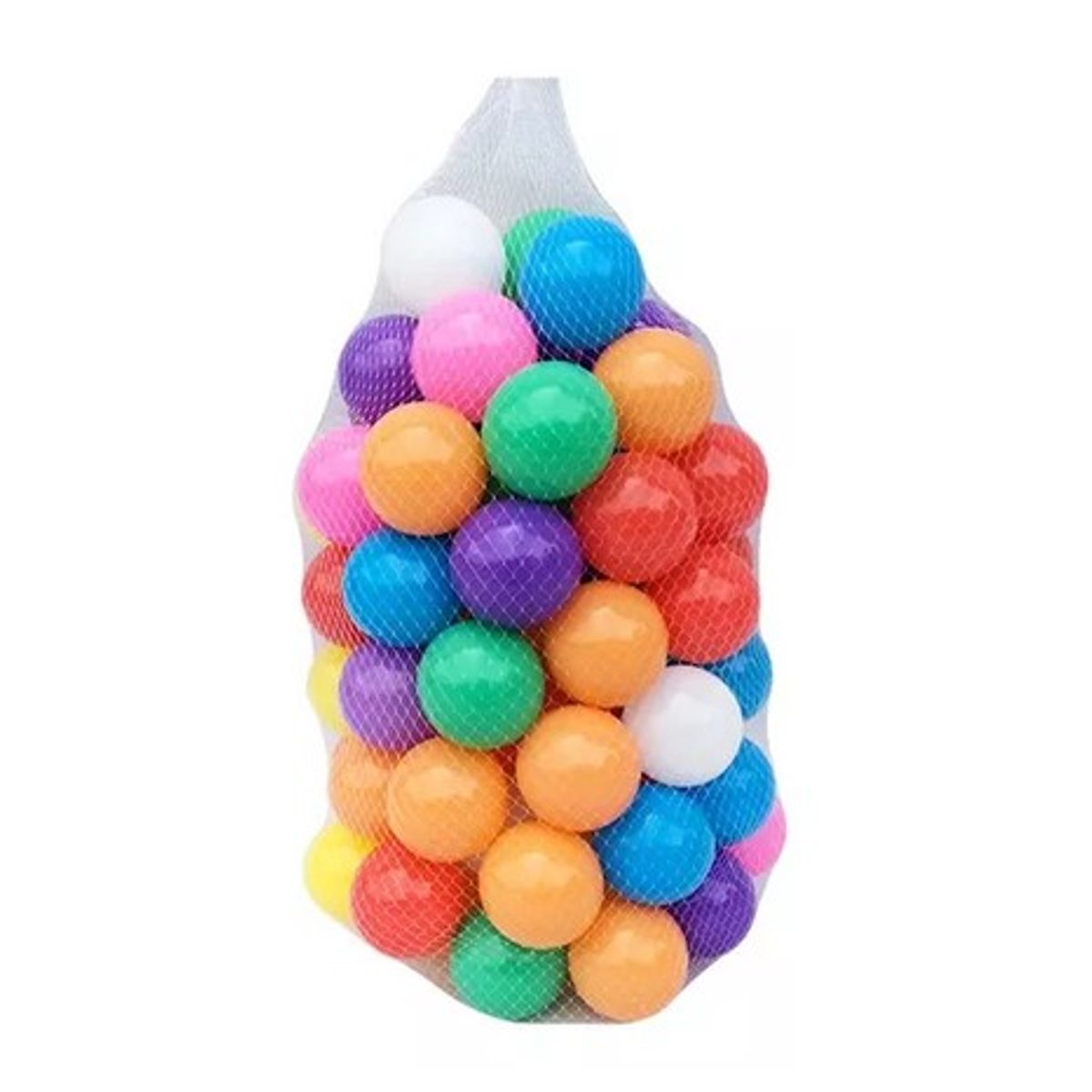 JUGUETON - Pelotas Plásticas Colores para Piscina 100 Unidades 7 cm