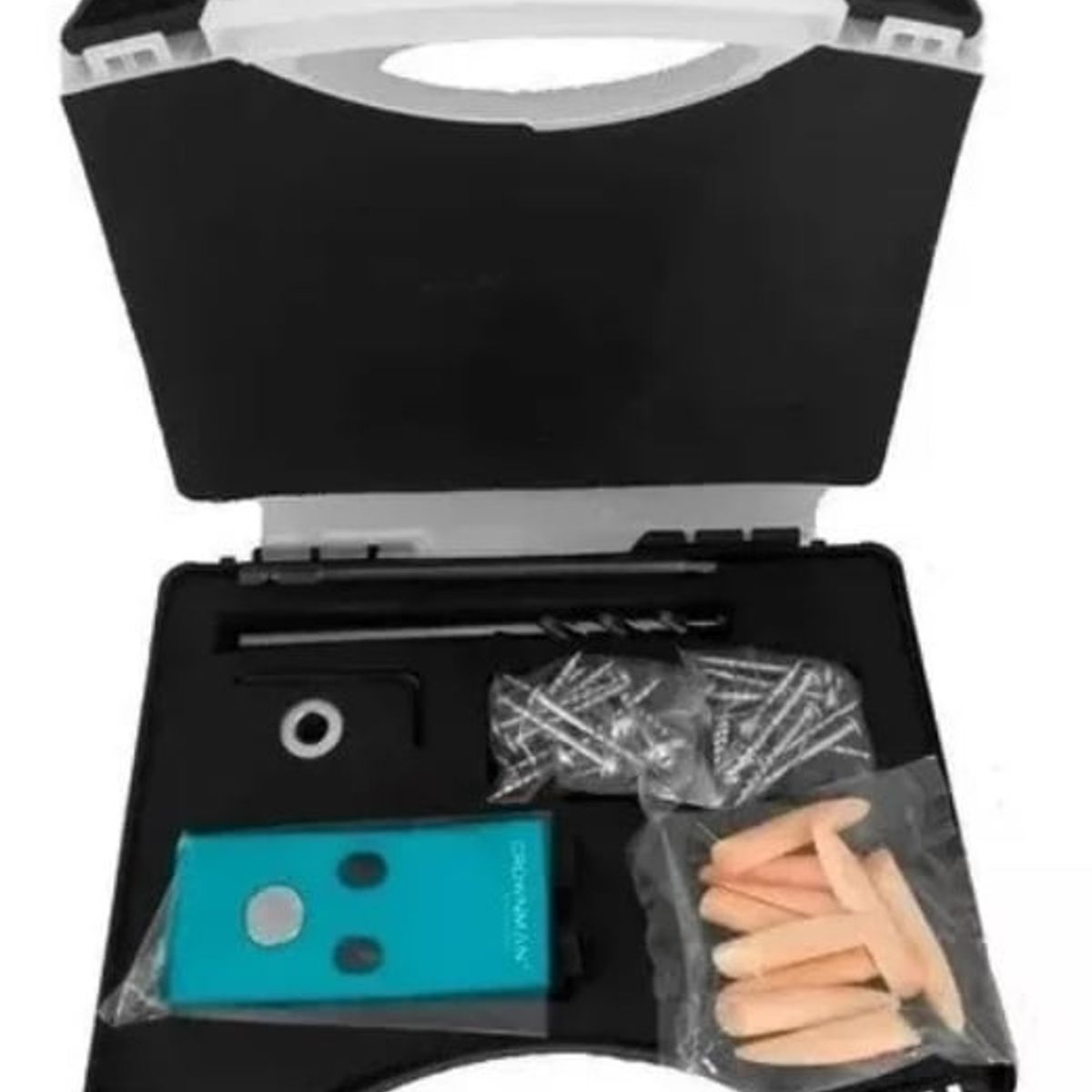 GENERICO - Guia para Tornillo Inclinado 2 Agujeros Crownman