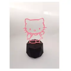 GENERICO - Hermosa Lampara Ilusión 3d Bluetooth Rgb Usb