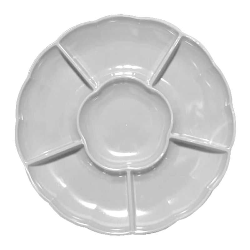 GENERICO - BANDEJA 6 ESPACIOS BLANCO X3 UNI