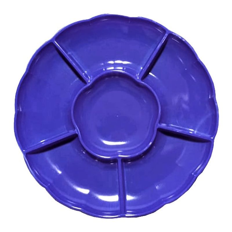 GENERICO - BANDEJA 6 ESPACIOS MORADO X3 UNI