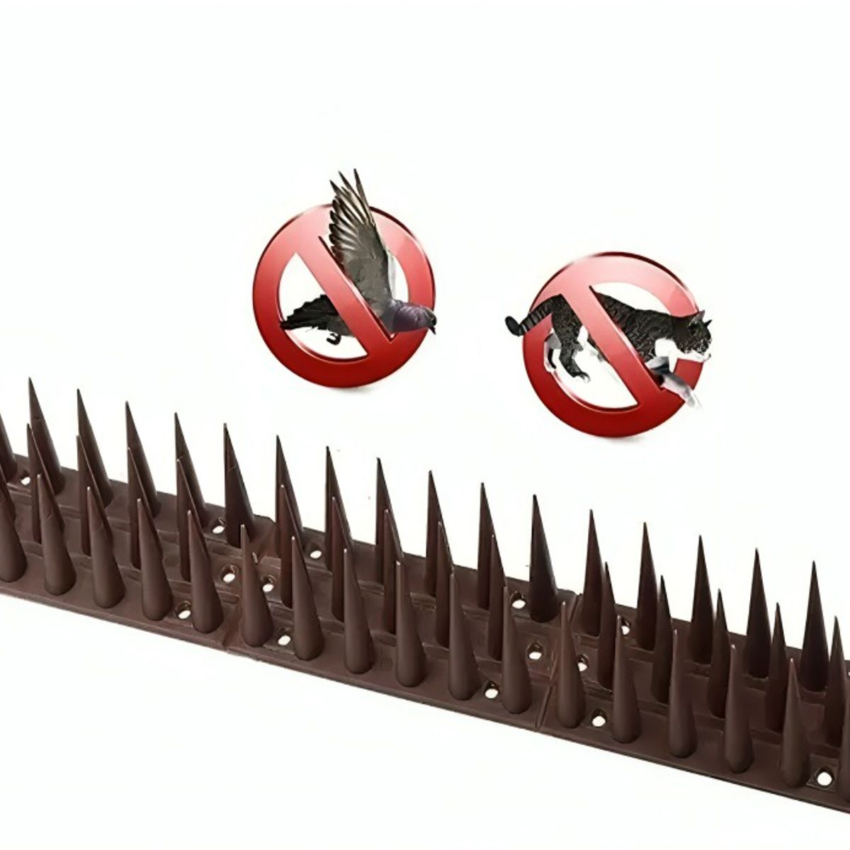 OEM - Pack 14 Púas Repelentes Palomas Anti Aves Ahuyentador