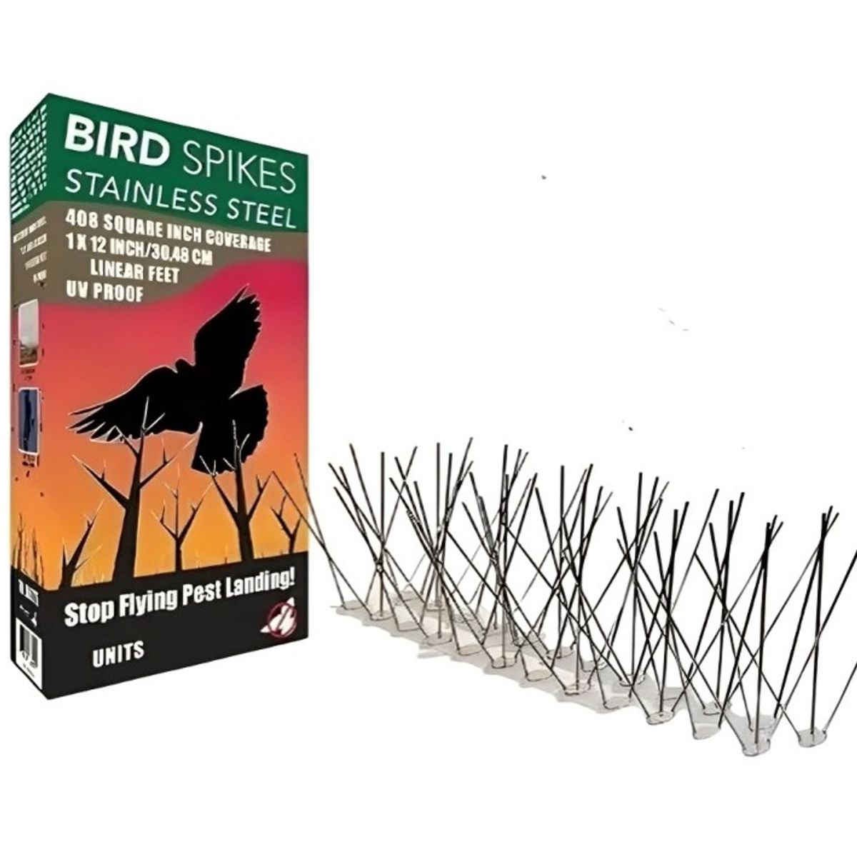 OEM - Pack 5 Púas Repelentes para Palomas y Anti Aves