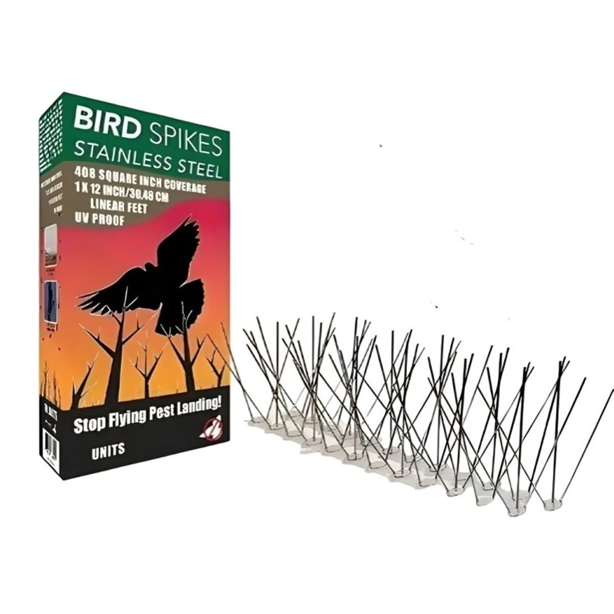 OEM - Pack 5 Púas Repelentes para Palomas y Anti Aves