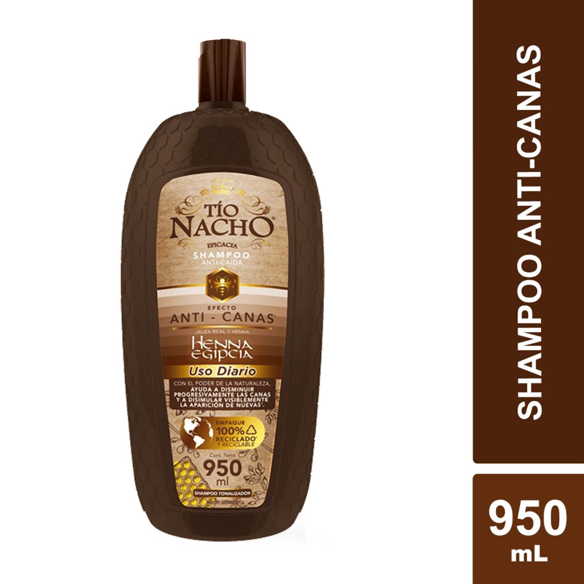 TIO NACHO - Tio Nacho Anti-Canas Henna Egipcia 950 Ml