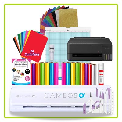 Silhouette Cameo 5 Plotter De Corte Kit Impresora Sc23