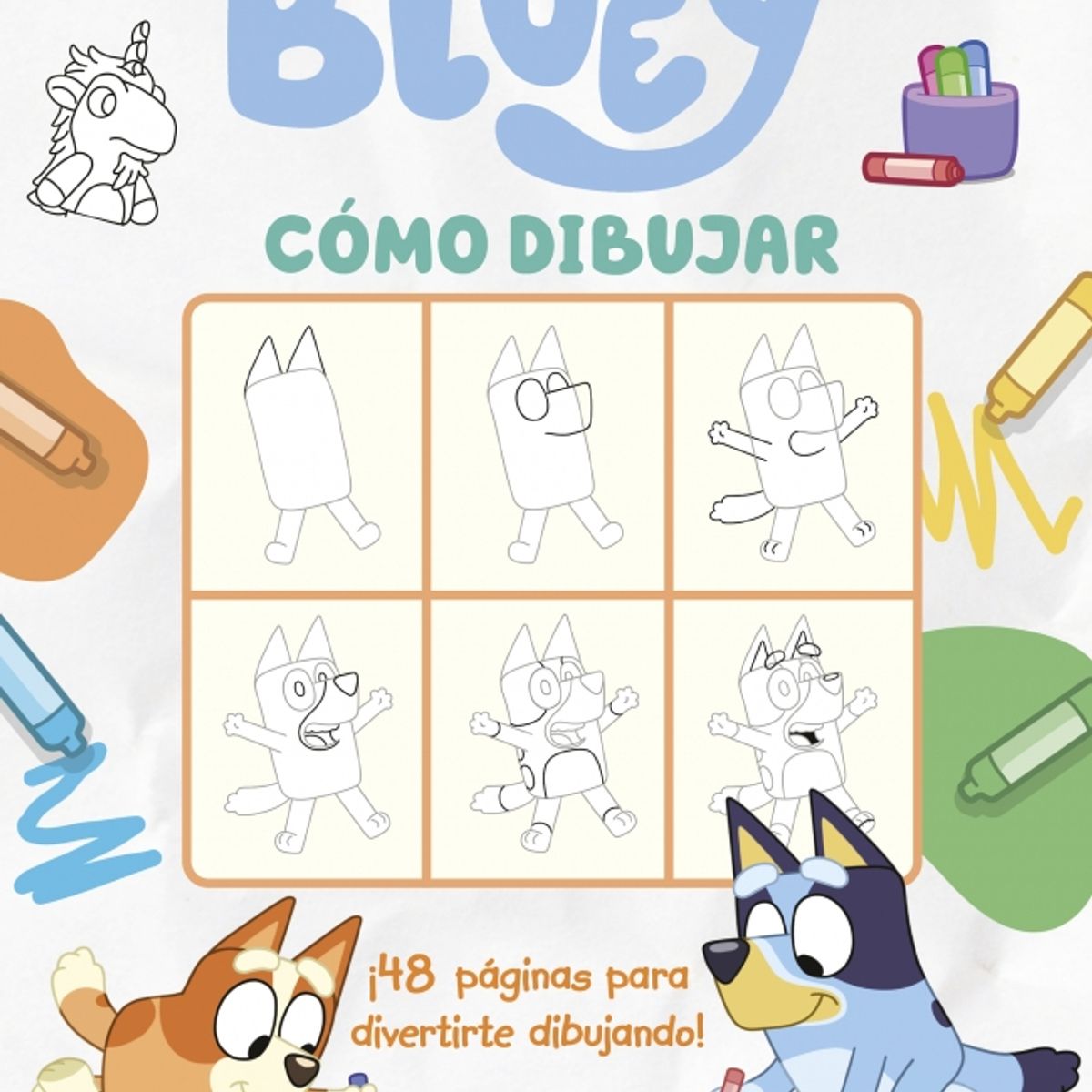 ALTEA - Libro Bluey cómo dibujar - BBC Studios