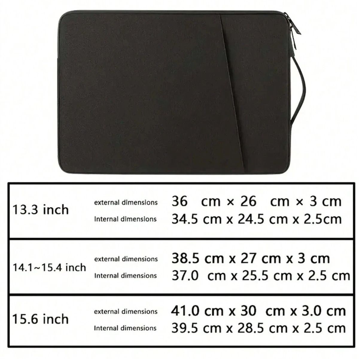 KUANGYE - Funda Protectora Para Portátil Bolsa Prueba Golpe 13.6 Inch