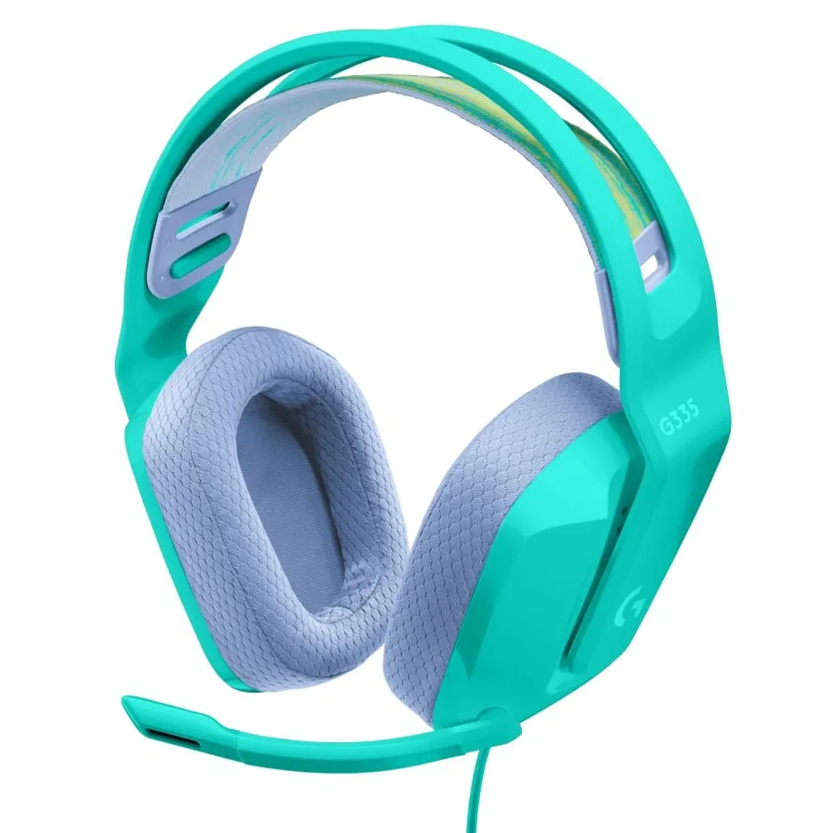 LOGITECH - Audifonos Gamer Logitech G335 Menta Jack 35mm