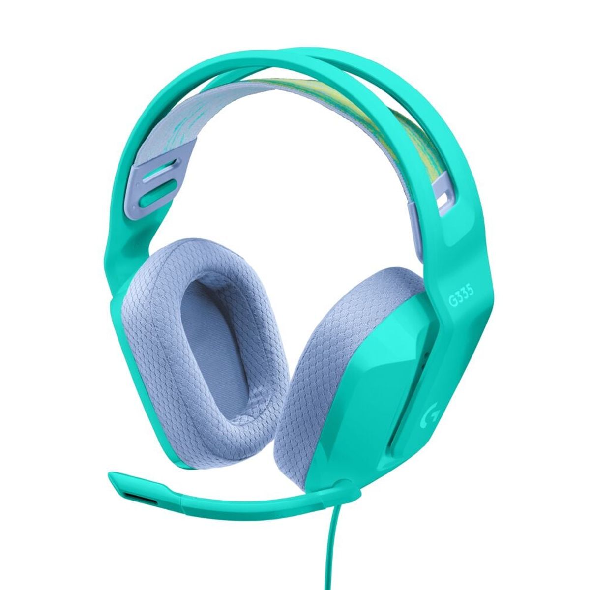 LOGITECH - Audifonos Gamer Logitech G335 Menta Jack 35mm