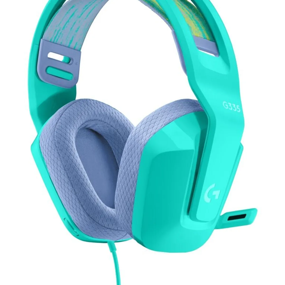 LOGITECH - Audifonos Gamer Logitech G335 Menta Jack 35mm
