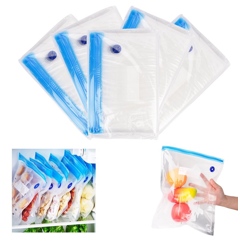 AIZO - Bolsas De Vacío Para Sellar Alimentos 50 Pcs