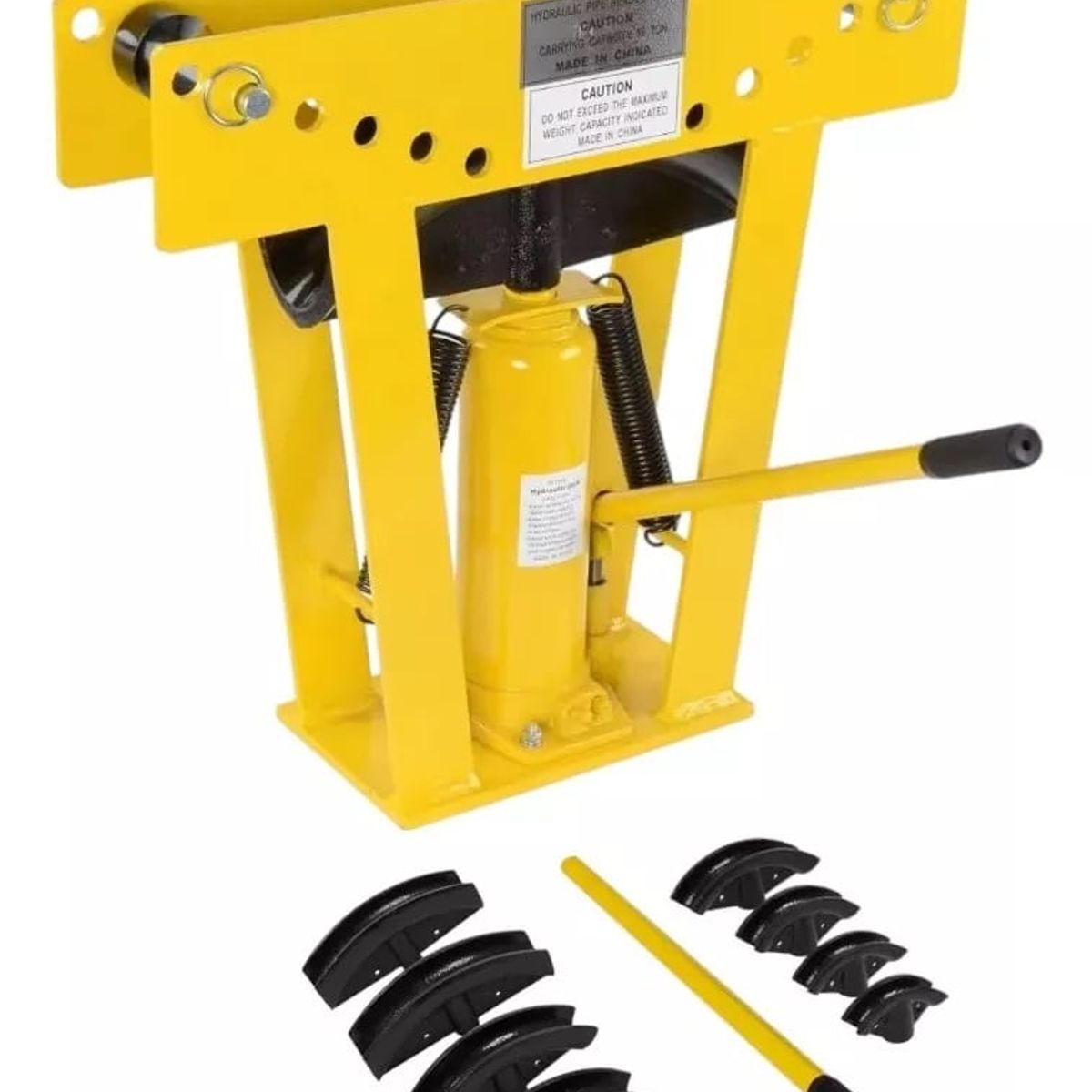 GENERICO - Dobladora De Tubos Hidraulico Curvadora Fierro 16 Toneladas