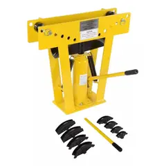 GENERICO - Dobladora De Tubos Hidraulico Curvadora Fierro 16 Toneladas