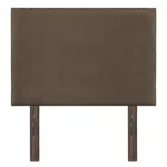 MUEBLES HVM - Respaldo Liso HVM 2P Cafe