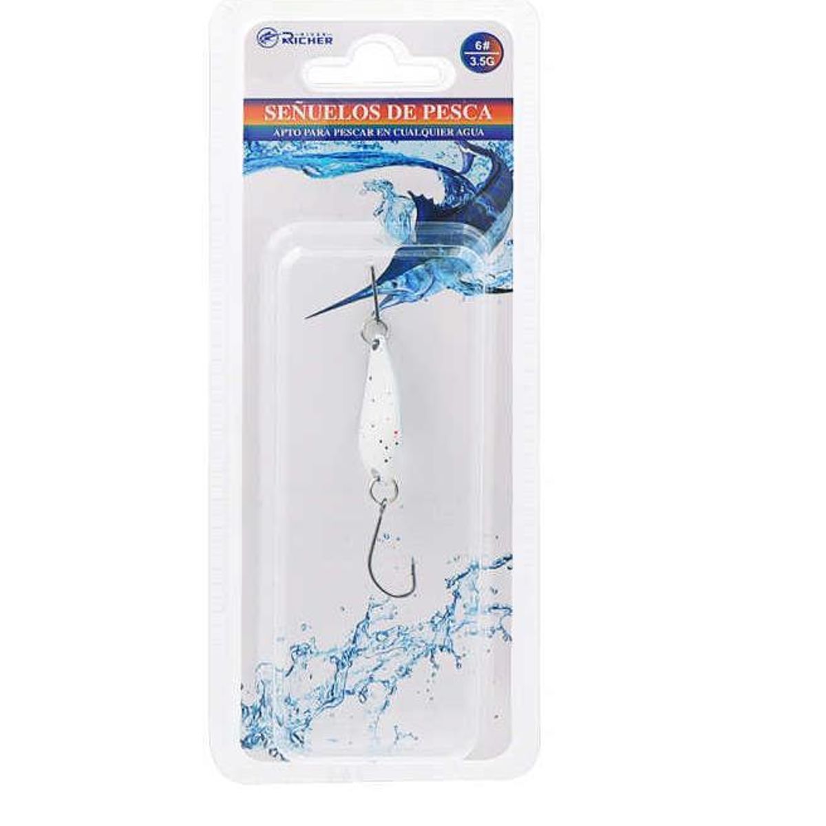 GENERICO - Pack x3 Señuelos de Pesca de 35G