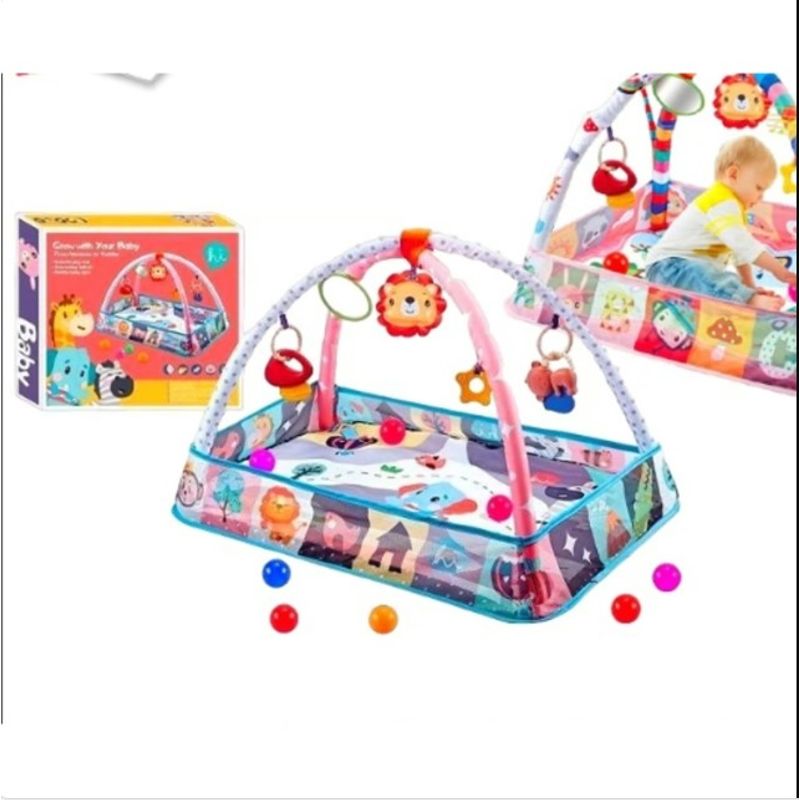 GENERICO - Gimnasio Didactico Para Bebe Rosa