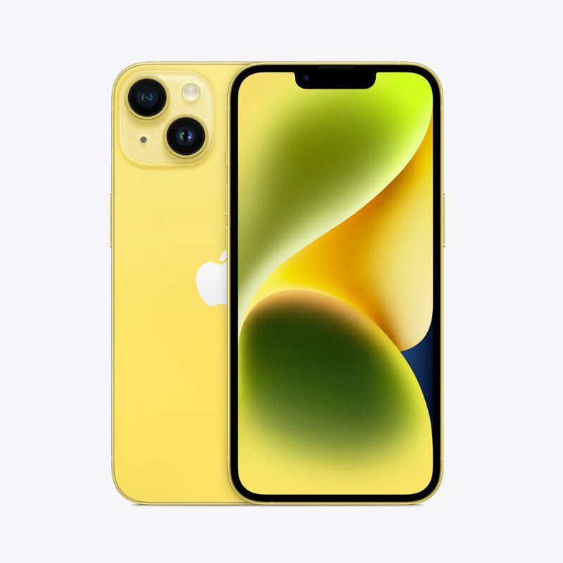 APPLE - Apple iPhone 14 5G 128GB Amarillo Reacondicionado