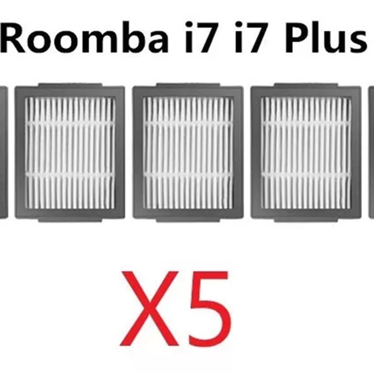 GENERICO - Filtro De Rep 5un Para Irobot Roomba E5e6i3i7