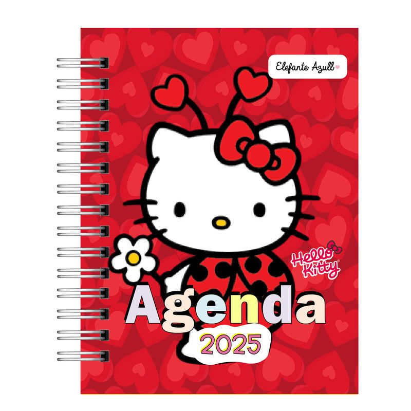 ELEFANTE AZULL - Agenda Hello Kittyxxx 2025