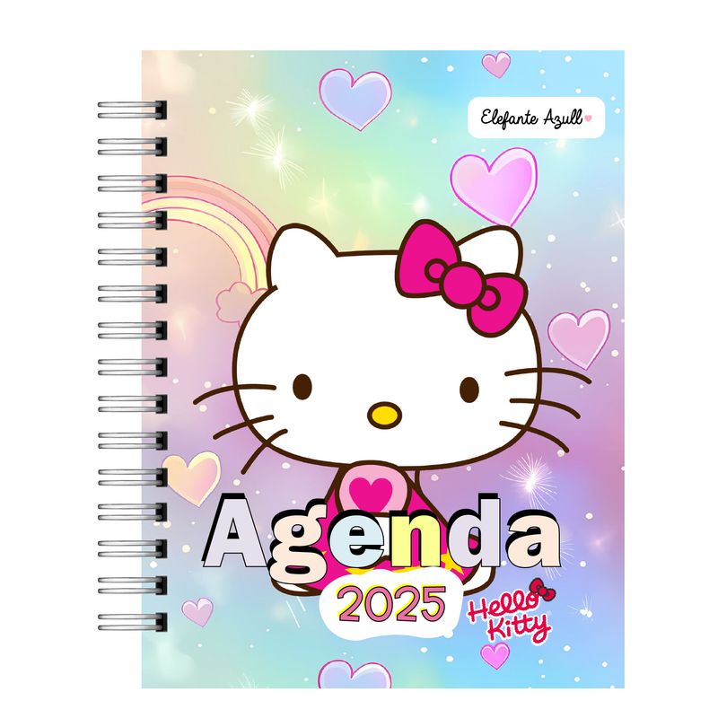 ELEFANTE AZULL - Agenda Hello Kittyxxx 2025