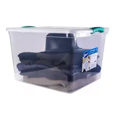 WENCO - Caja Organizadora 45 Litros Transparente
