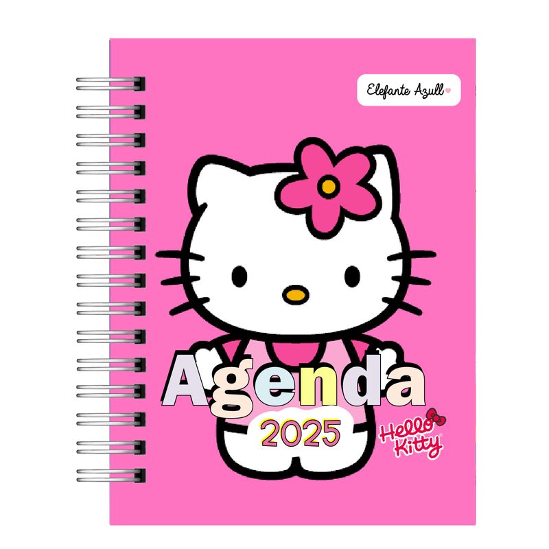 ELEFANTE AZULL - Agenda Hello Kittyxxx 2025