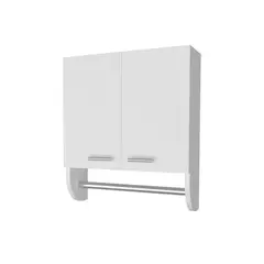 FMFURNITURE - Botiquin 2 Puertas - Blanco 50x45x14.5 cm