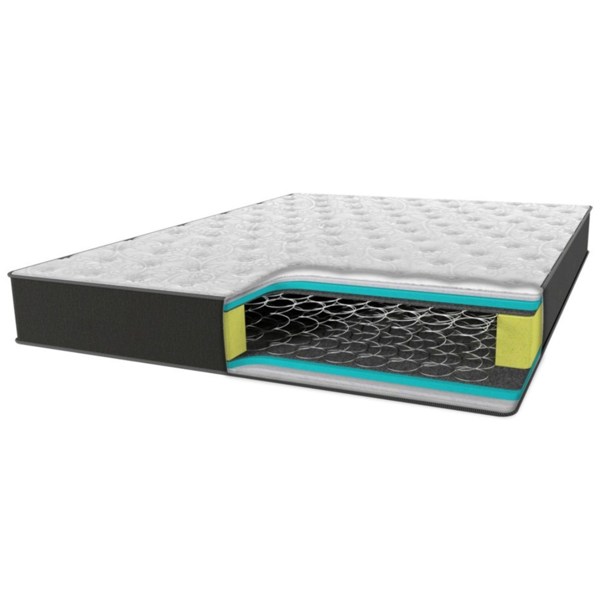 BLOCCARE - Colchón 1.5 plaza modelo Black largo 190 cm