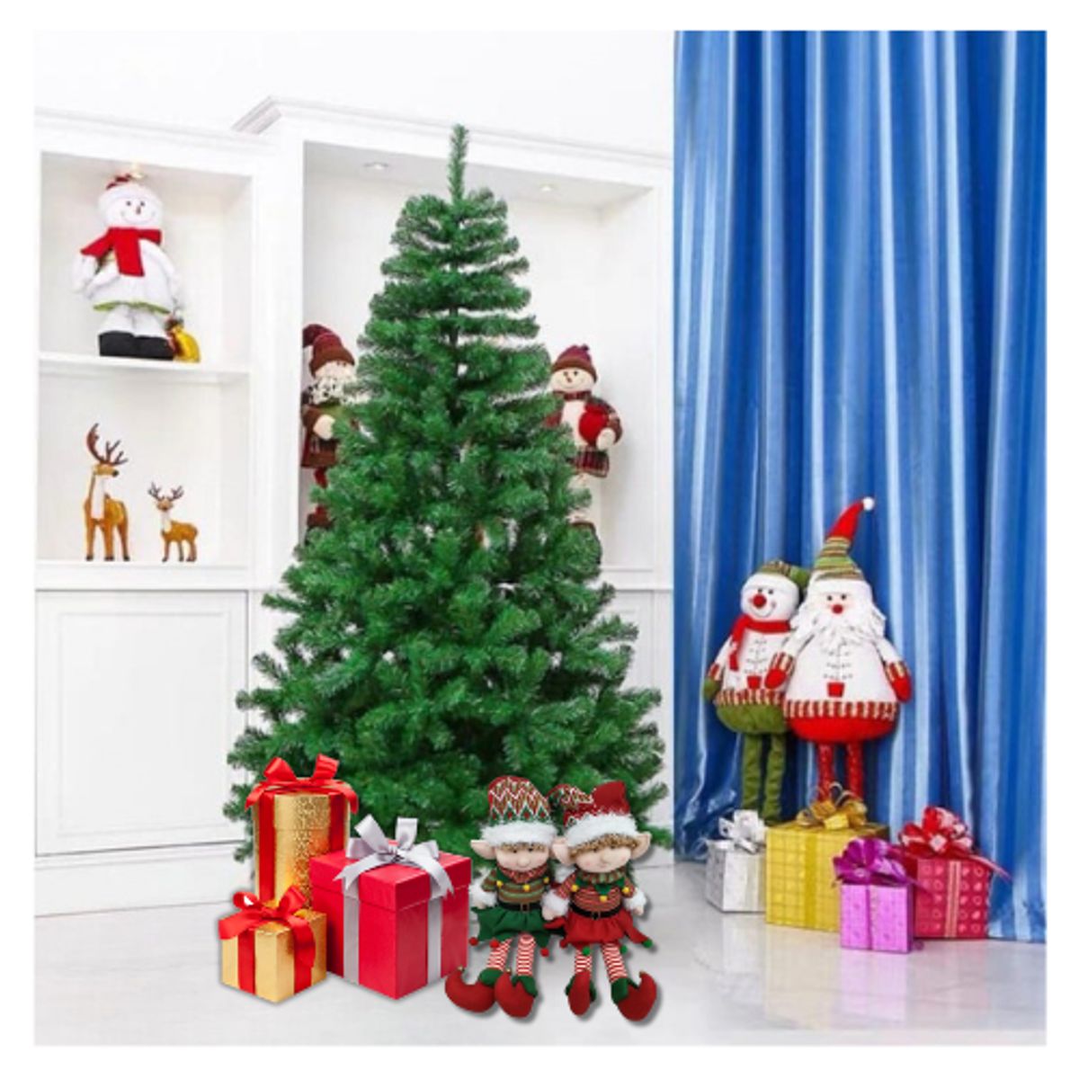 GENERICO - Árbol De navidad Pino Verde Frondoso Artificial De 150m