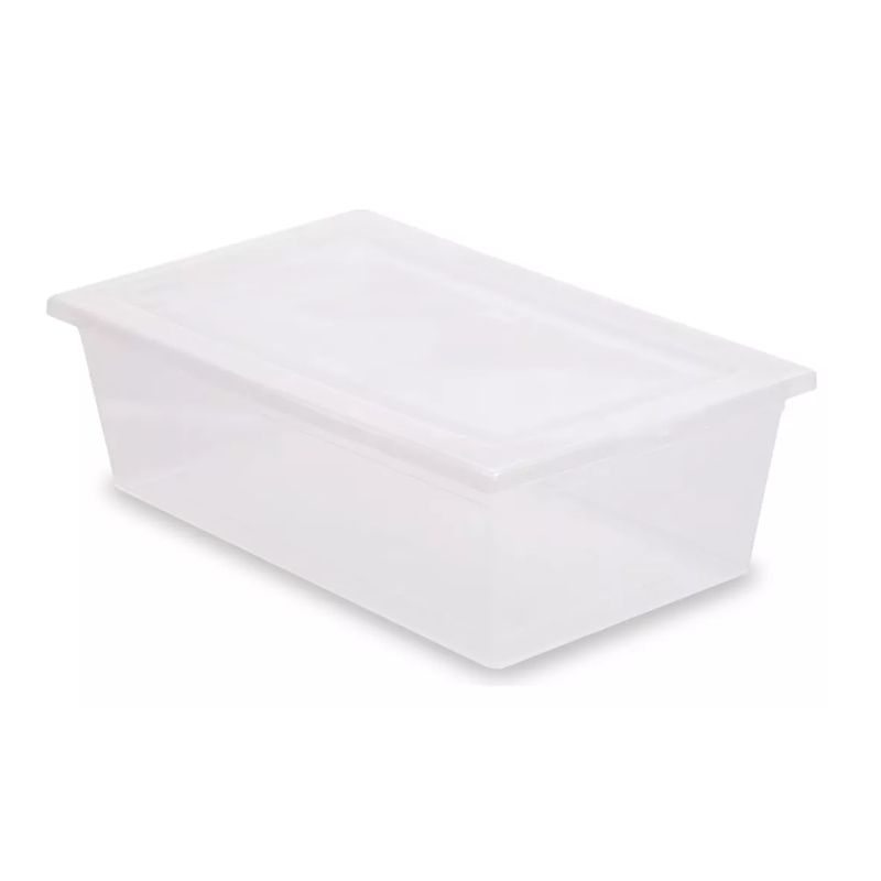 WENCO - Caja Organizadora 6 Litros Transparente Mybox Wenco