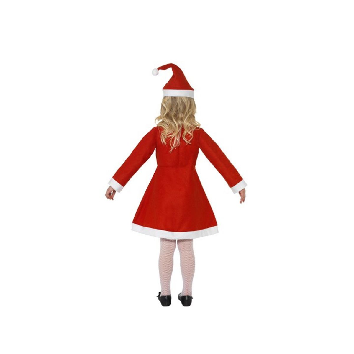 GENERICO - Disfraz Señora Claus Vieja Pascuera Niña
